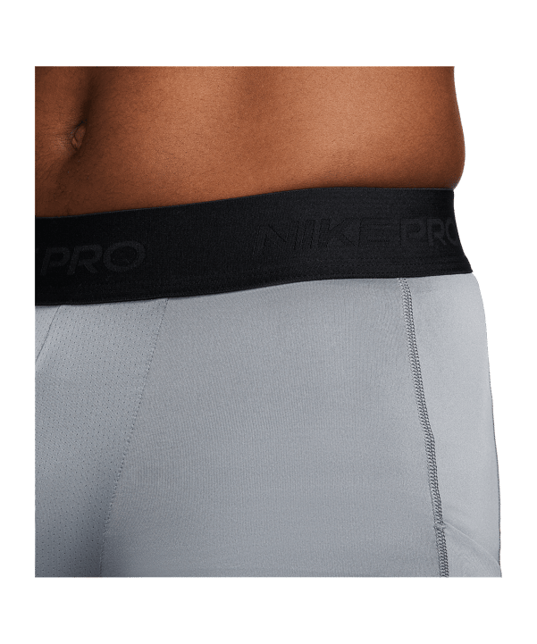 Nike Pro Long Short Grau F084 - grau