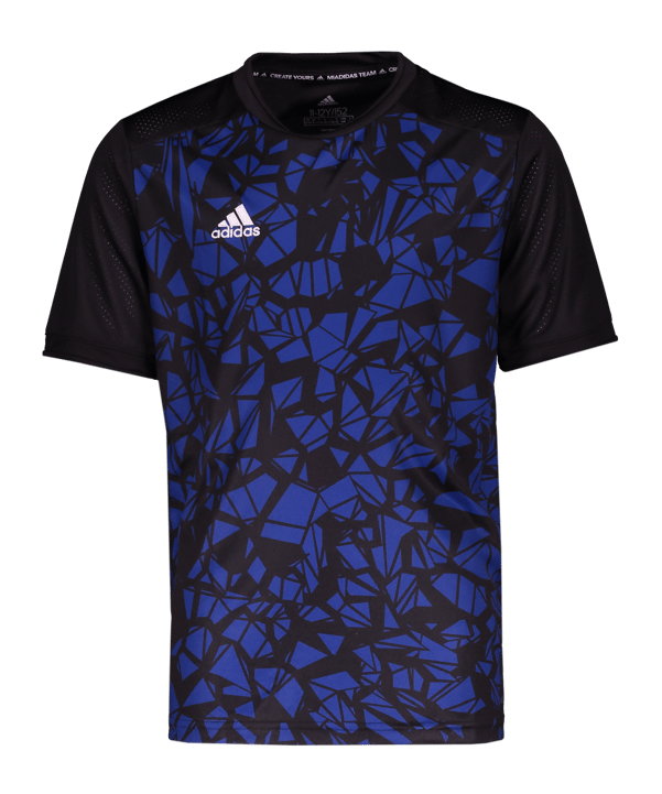 adidas miCOMP21 Custom Trikot Kids Schwarz - schwarz