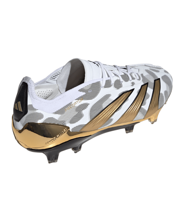 adidas Predator Elite FG Gen Pred 2.0 Weiss Schwarz Gold - weiss