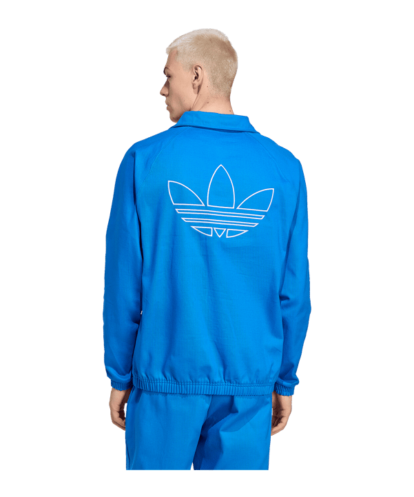 adidas Real Madrid Icon Drill Sweatshirt Blau - blau
