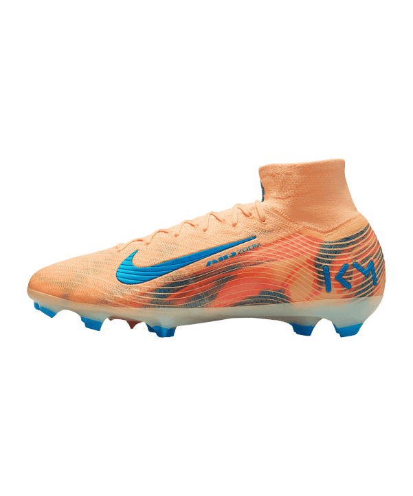 Nike Air Zoom Mercurial Superfly X Elite FG Kylian Mbappe Signature Orange F801 - orange