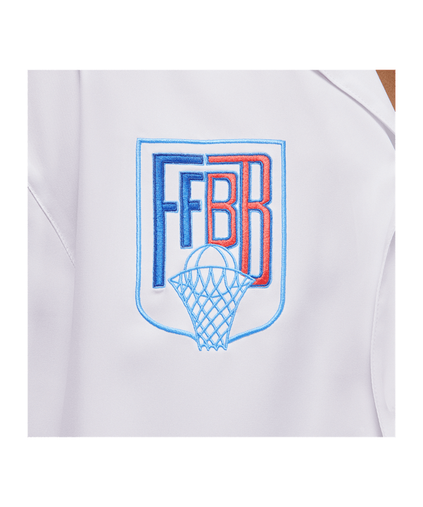 Jordan Sport x Fédération Française de Basketball Warm-Up T-Shirt Weiss F100 - weiss