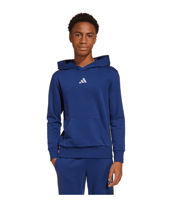 adidas Essentials Hoody Kids Blu - blu
