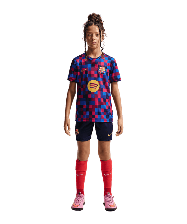 Nike FC Barcelona Prematch T-Shirt 2026/2027 Kids Rot F621 - rot
