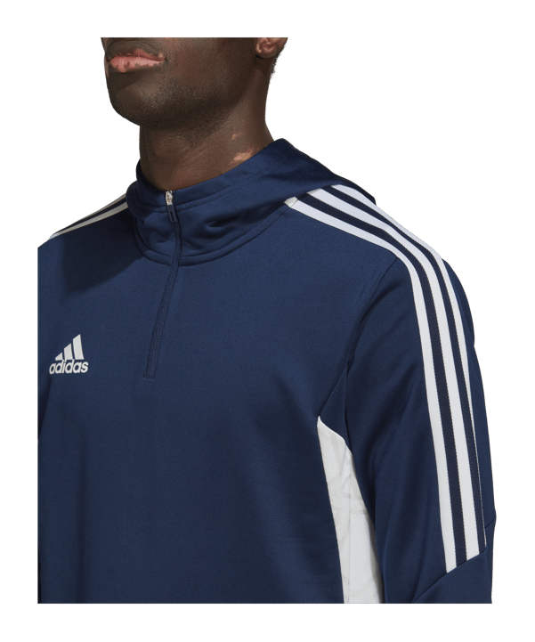 adidas Condivo 22 TK Hoody Blau Weiss - blau