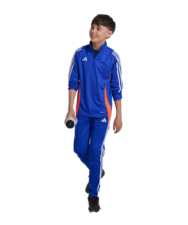 adidas Tiro 24 Trainingsjacke Kids Blau - blau