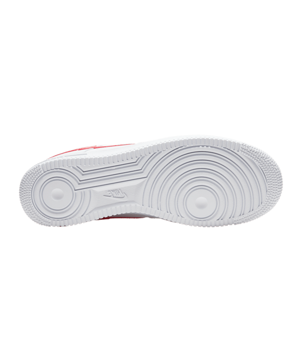 Nike Air Force 1 LV8 Weiss Rot F100 - weiss