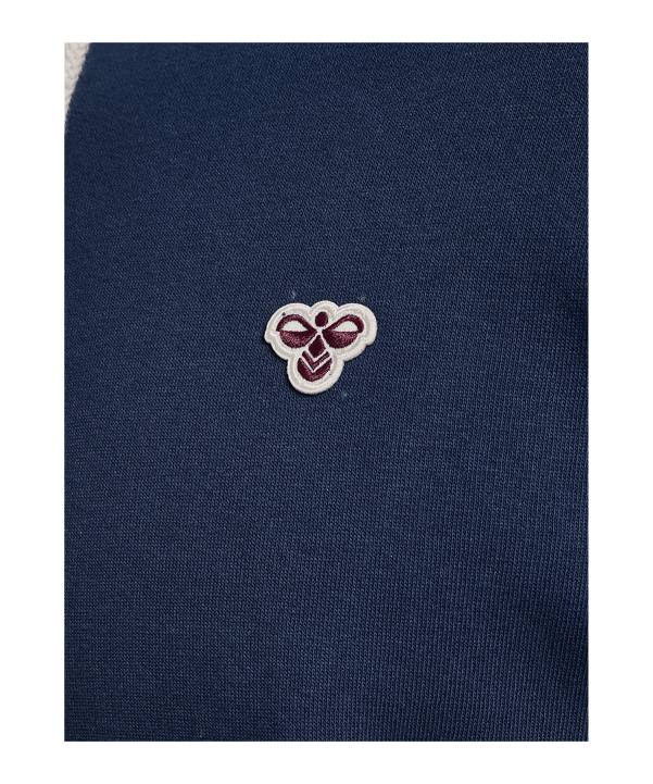 Hummel Loose Bee Hoody Blau F7459 - blau