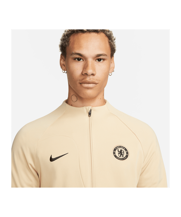 Nike FC Chelsea London Academy Trainingsjacke Beige F252 - beige