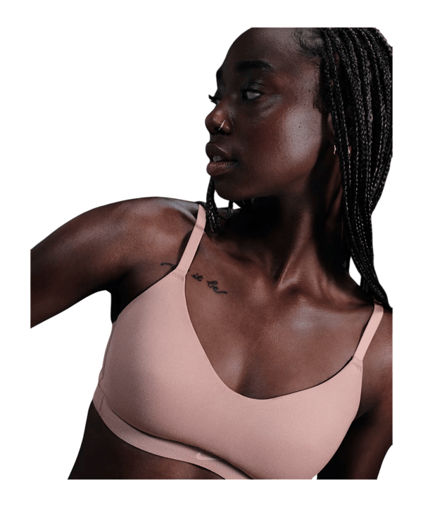 Nike Alate Minimalist Light sport bh Dames  bruin F207 - bruin