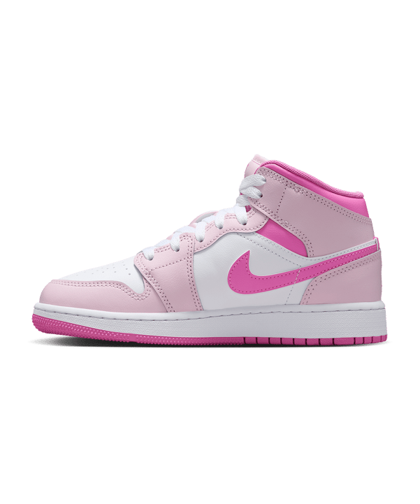 Jordan Air 1 Mid Bambini Rosa C601 - rosa