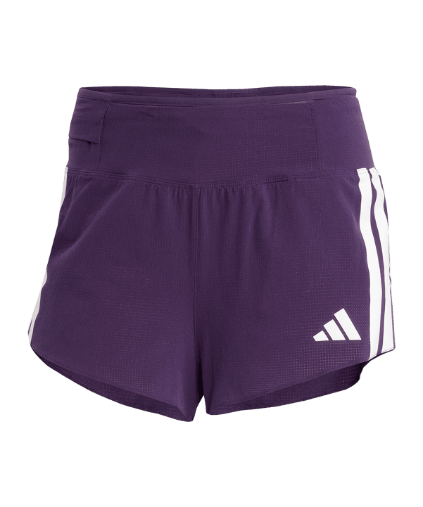 adidas Adizero Gel Pocket Laufshort Damen Lila - lila