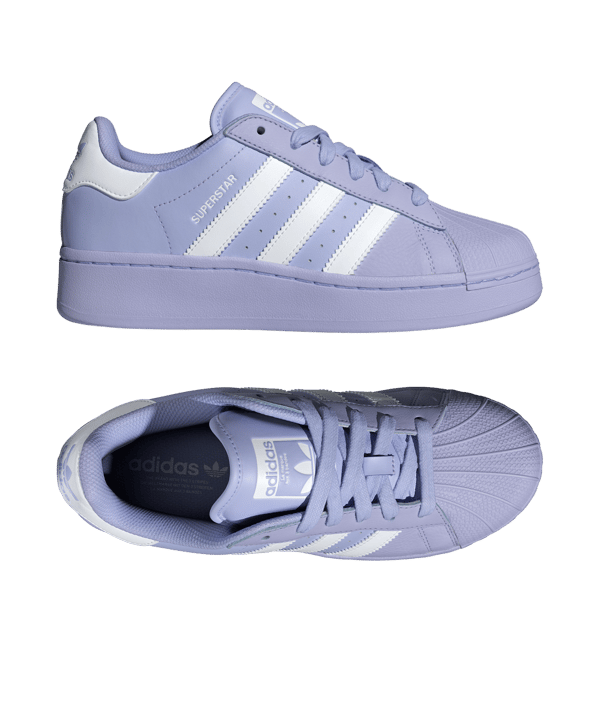 adidas Originals Superstar XLG Damen Weiss Lila - weiss