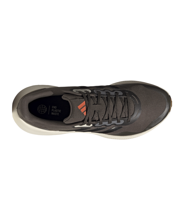 adidas Runfalcon 3.0 TR Braun Schwarz Laufschuh - gruen