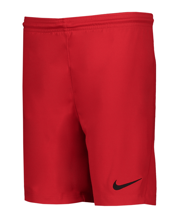 Nike Park III Short Kids Rot Schwarz F658 - rot