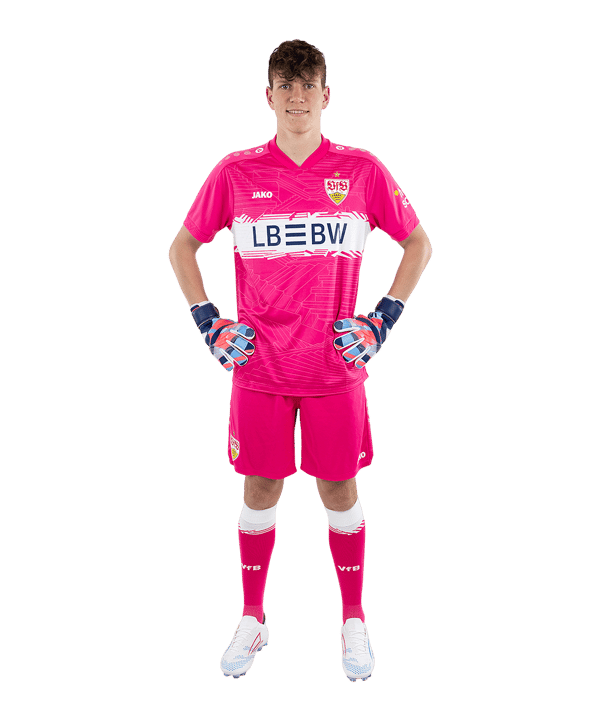 JAKO VfB Stuttgart Torwarttrikot Away 2025/2026 Rosa F170 - rosa