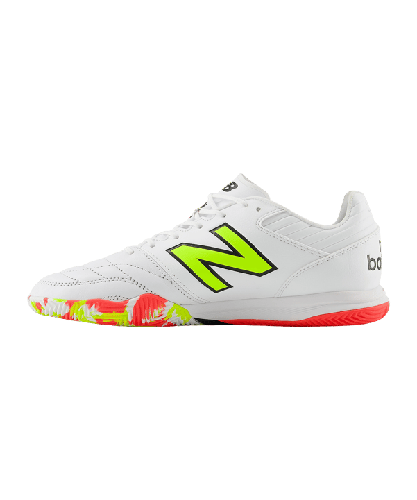 New Balance 442 Pro V2 IN Flash Point Weiss FIB2 - weiss