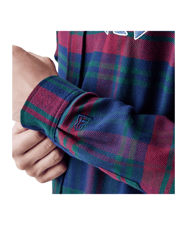 New Era MLB Check New York Yankees Hemd Blau - blau