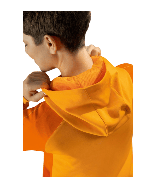 Erima Six Wings Kapuzenjacke Damen Orange