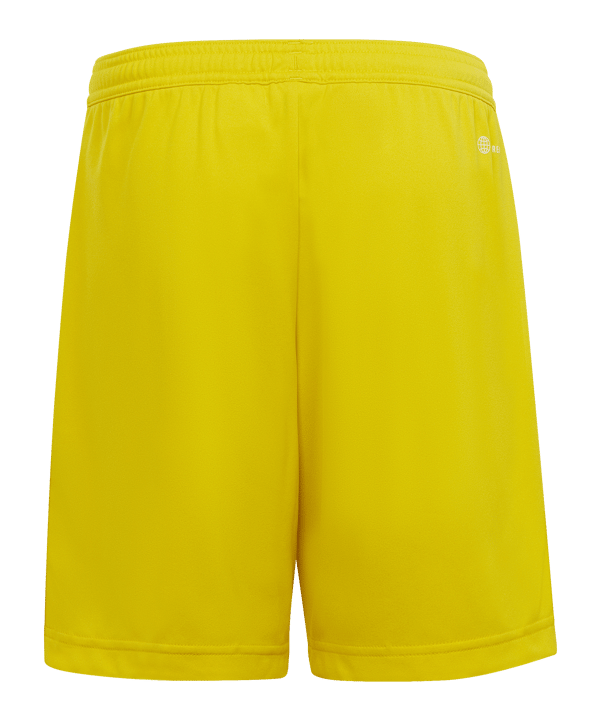 adidas Entrada 22 Short Kids Gelb - gelb