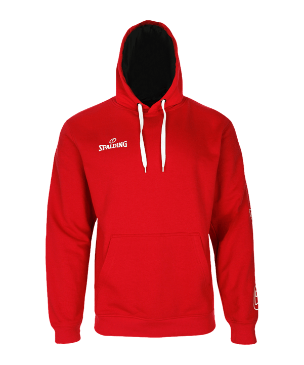 Spalding Team II Kapuzensweatshirt Rot F05 - schwarz