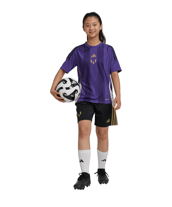 adidas Messi Trikot Kids Lila - lila