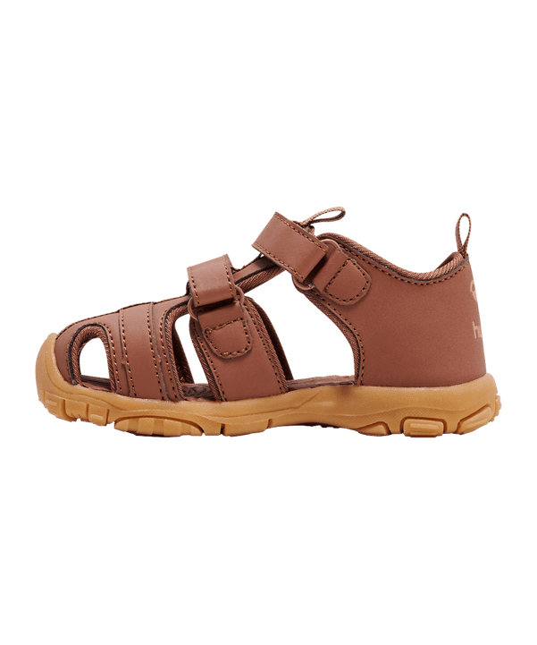 Hummel Sandal Velcro Badelatsche Kids Braun F8199 - braun