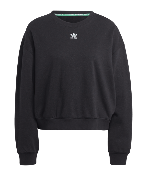 adidas Originals Ess. Sweatshirt Damen Schwarz - schwarz