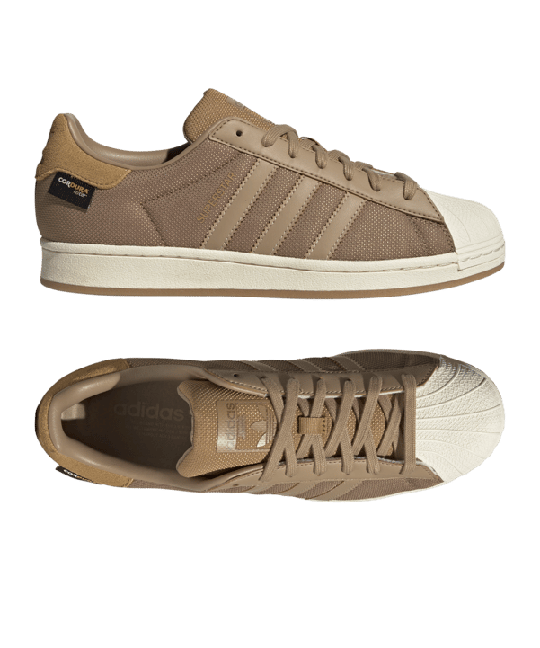 adidas Originals Superstar Braun Orange Braun - braun