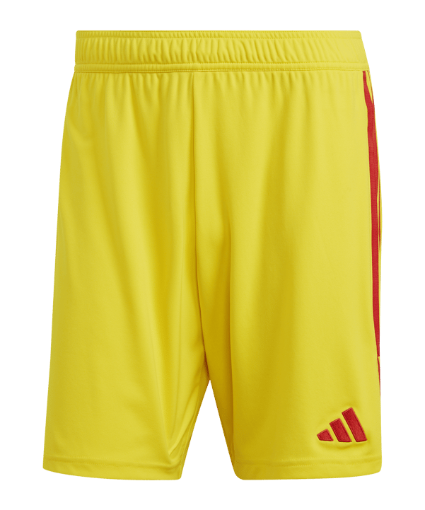 adidas Tiro 23 Short Gelb Rot - gelb