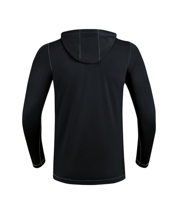 JAKO Run 2.0 Kapuzenjacke Running Schwarz F08 - schwarz