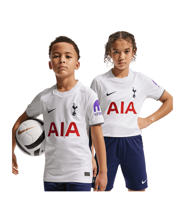 Nike Tottenham Hotspur Trikot Home 2026/2027 Kids Weiß F101 - weiss