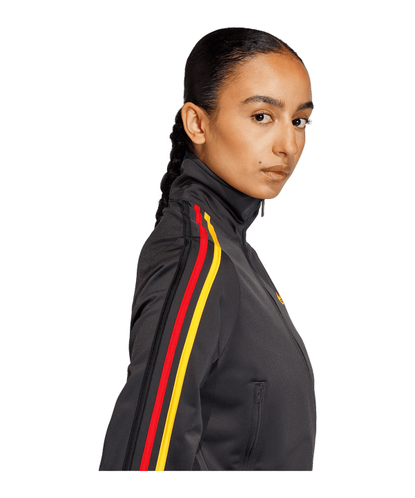 adidas Originals Firebird Classic Track Top Jacke Damen Schwarz - schwarz