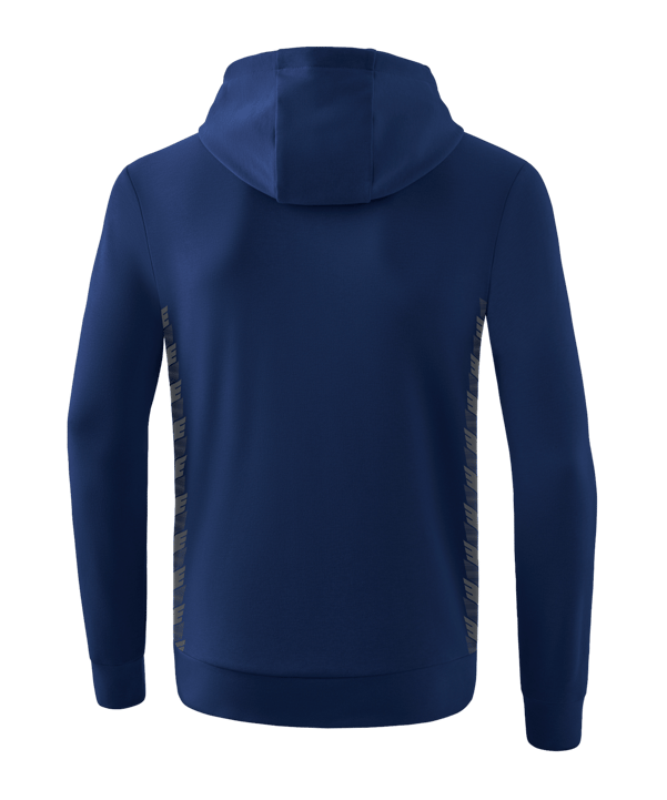Erima Team Essential Hoody Dunkelblau Grau - blau