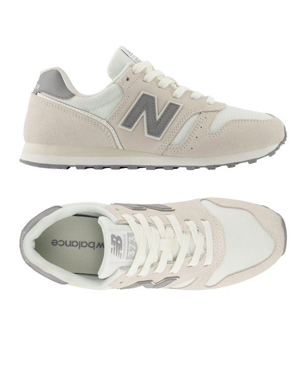 New Balance 373 Damen Beige Grau FOL2 - weiss