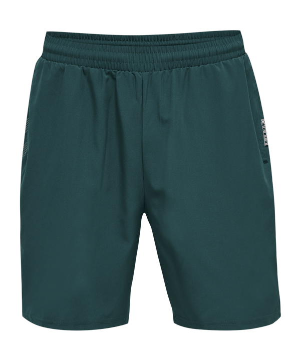 Hummel Move Grid Woven Short Blau F6470 - blau