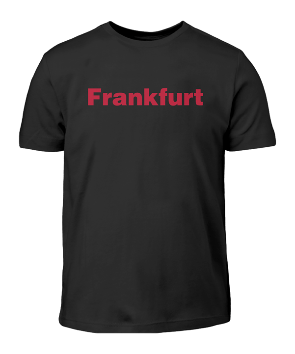 Kids T-Shirt "Frankfurt" Schwarz - schwarz