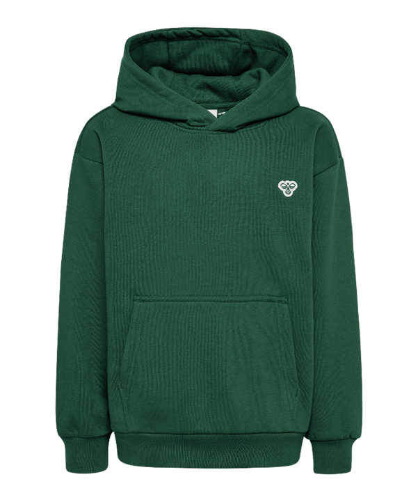 Hummel Loose Bee Hoody Kids Grün F6195 - gruen