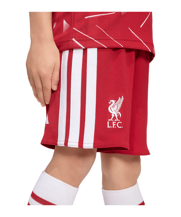 adidas FC Liverpool Trikot Set Home 2026/2027 Kids Rot