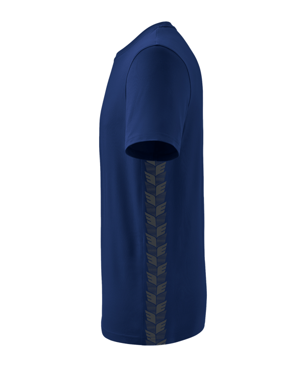 Erima Team Essential T-Shirt Dunkelblau Grau - blau