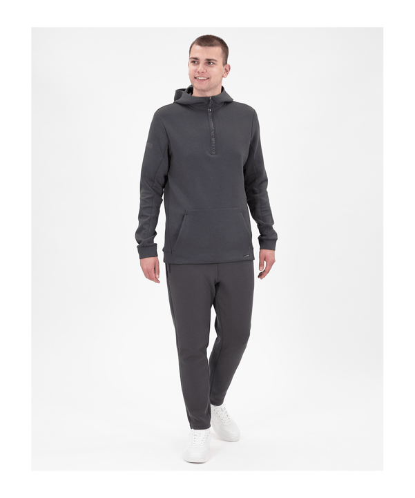 JAKO Pro Casual Hoody Grau F855 - grau