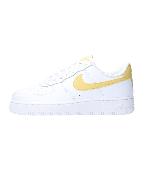 Nike Air Force 1 07 Damen Weiss Gold F170 - weiss