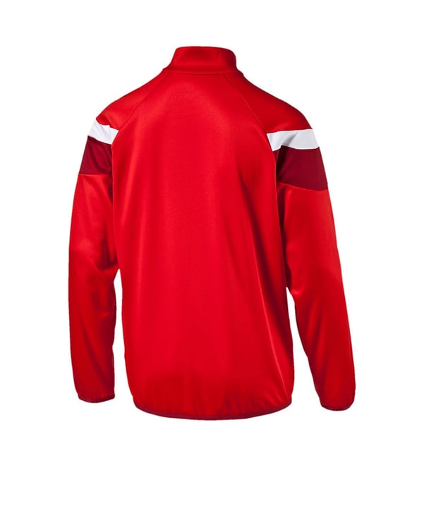 PUMA Spirit II 1/4 Zip Trainingstop Kids Rot F01 - rot