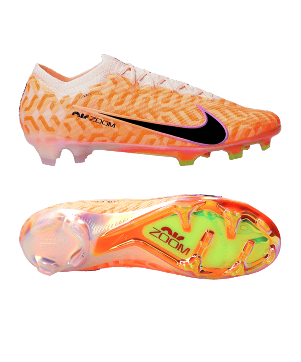 Nike Air Zoom Mercurial Vapor XV Elite FG United Pro-Player-Edition Orange Schwarz F800 - orange