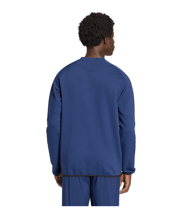 adidas Tiro Travel Sweatshirt Dunkelblau - schwarz