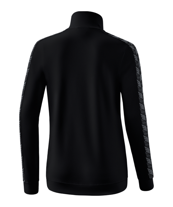 Erima Essential Team Tracktop Jacke Damen Schwarz - schwarz