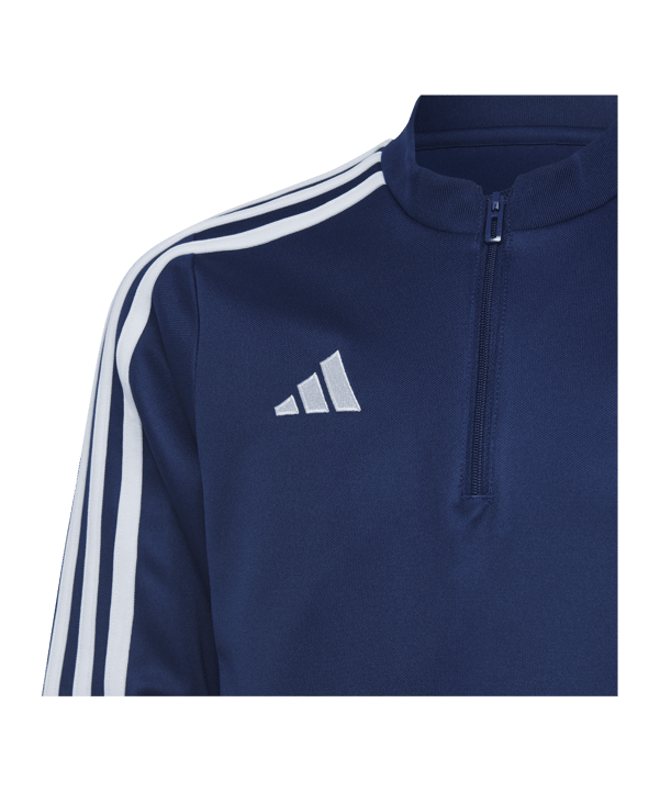 adidas Tiro 23 Club Trainingsjacke Kids Blau Weiss - blau