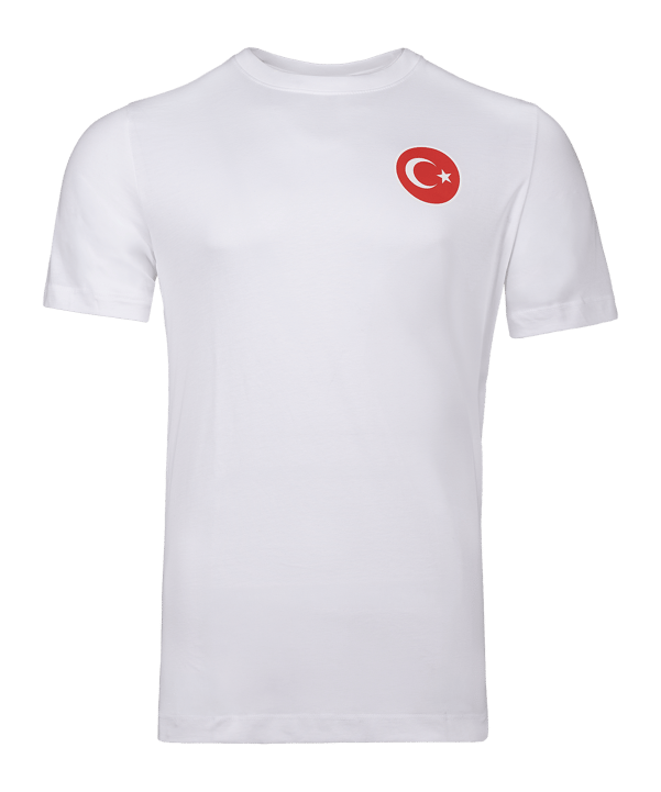 Nike TFF Türkei Collage T-Shirt Weiß Ftffcz0881collageweiss - weiss