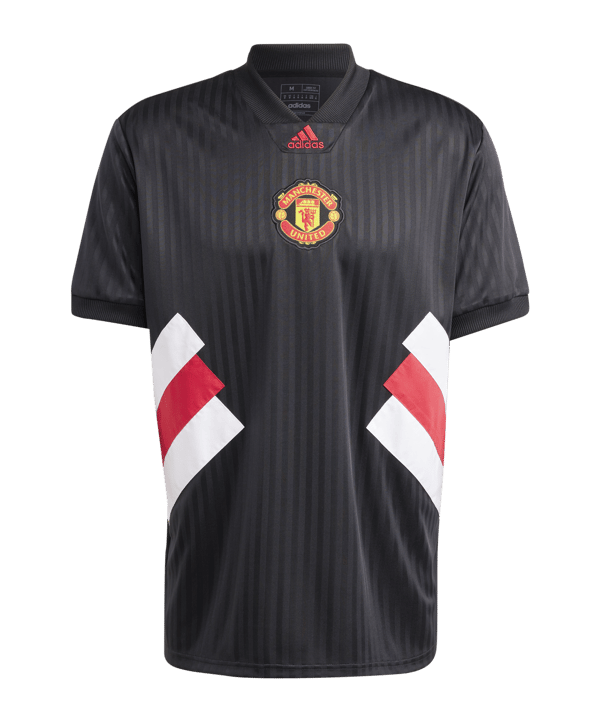 adidas Manchester United Icon Trikot Schwarz - schwarz
