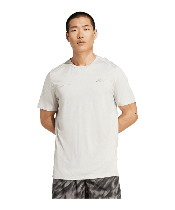 adidas Own the Run T-Shirt Grau - grau